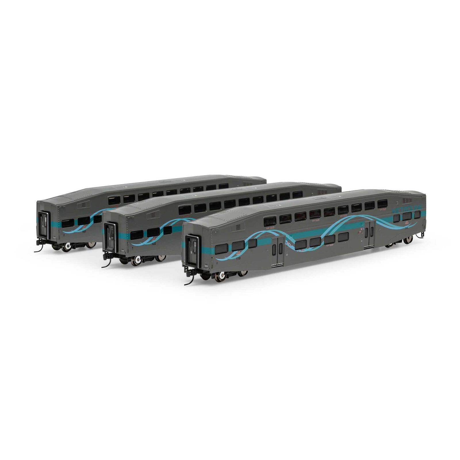 N Bombardier Coach, SCAX #110 / #122 / #161 (3)