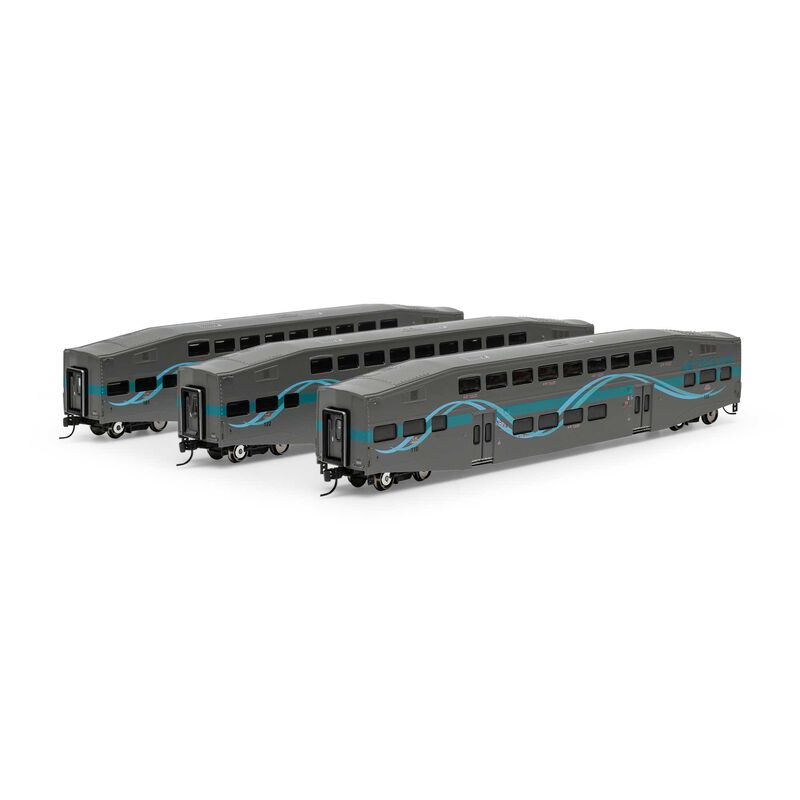 N Bombardier Coach, SCAX #110 / #122 / #161 (3)