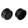 1/10 Fifteen52 Turbomac 2.2"/3.0" +3mm Offset Short Course Wheels, Black