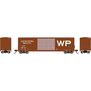 N ATH 50' FMC Centered Double Door Box Car, WP #38047