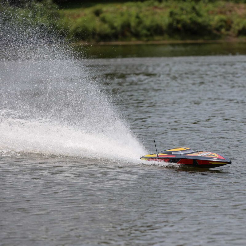 Sonicwake V2 36" Self-Righting Brushless Deep-V RTR, Black