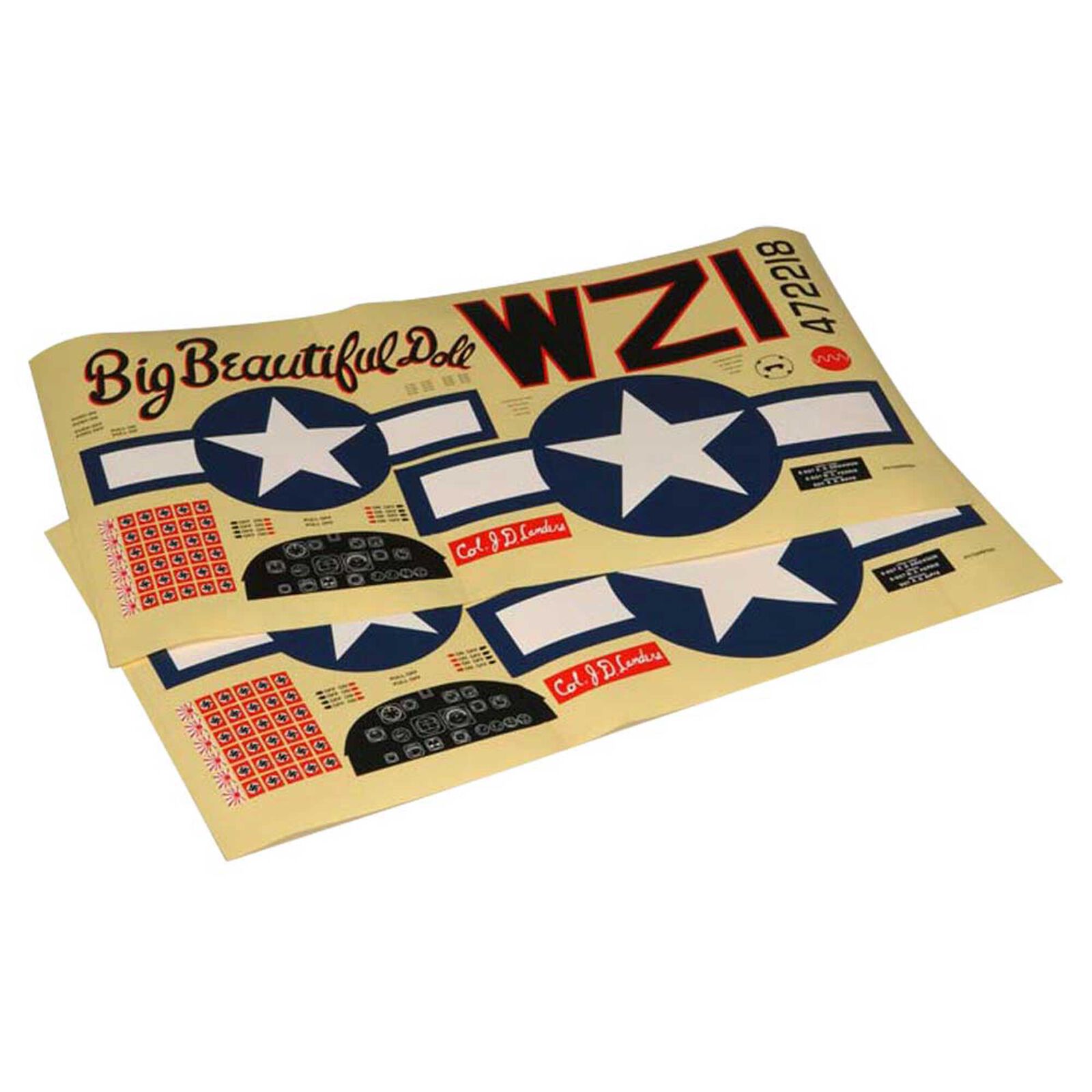 Decal: Giant P-51D Mustang