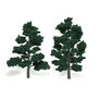 Ready-Made Tree, Dark Green 6-7" (2)