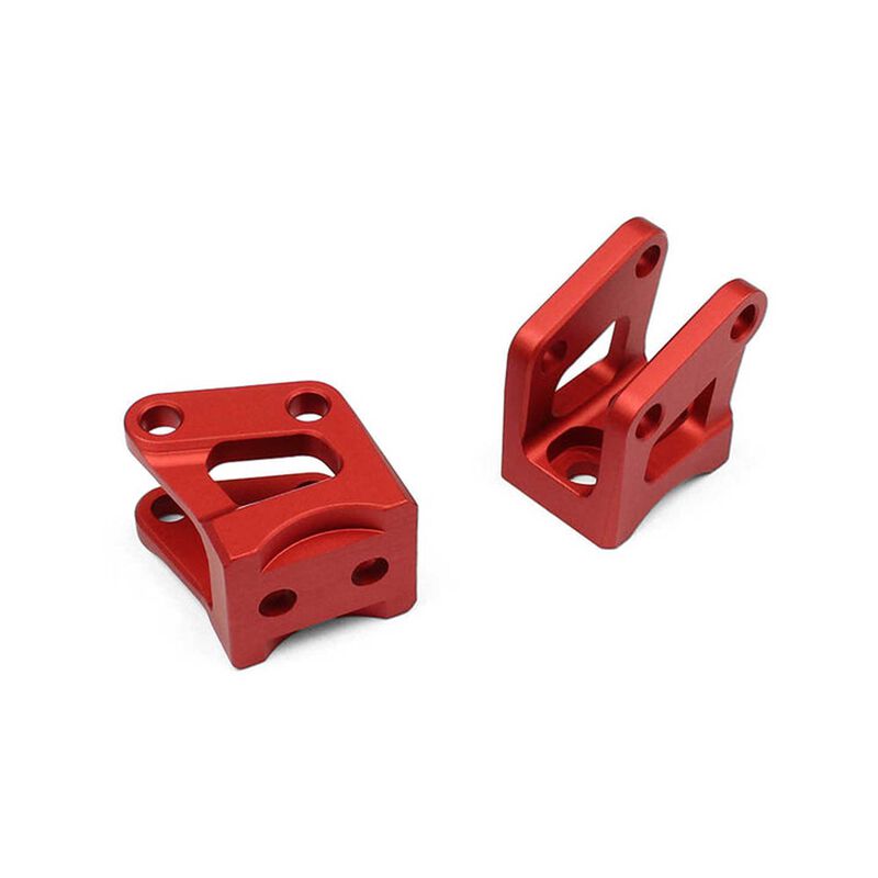 Axle Shock Link Mounts Red Anodized: Axial AR60