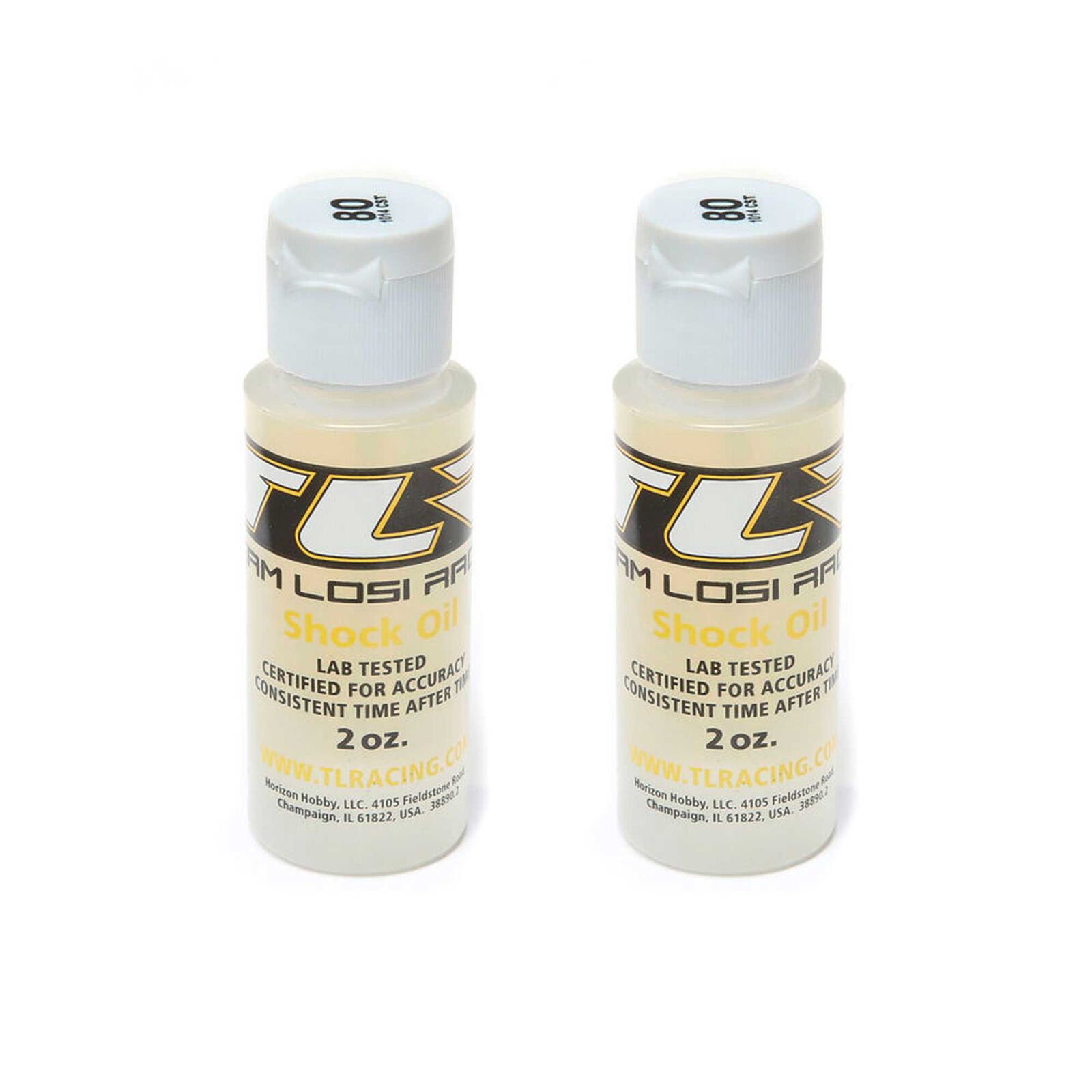 Silicone Shock Oil, 80WT, 1014CST, 2oz (2)