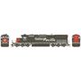 HO SD40T-2 Locomotive with DCC & Sound, SP/Speed Lette r#8256