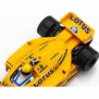 HO 1985 Lotus 97T #12 F1 Mega G+ Slot Car, Blue/Yellow