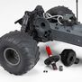 1/10 GORGON 2WD RTA Kit Brushed Monster Truck (Battery & Charger Included), Clear