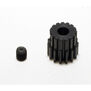 48P Hard Coated Aluminum Pinion Gear, 15T
