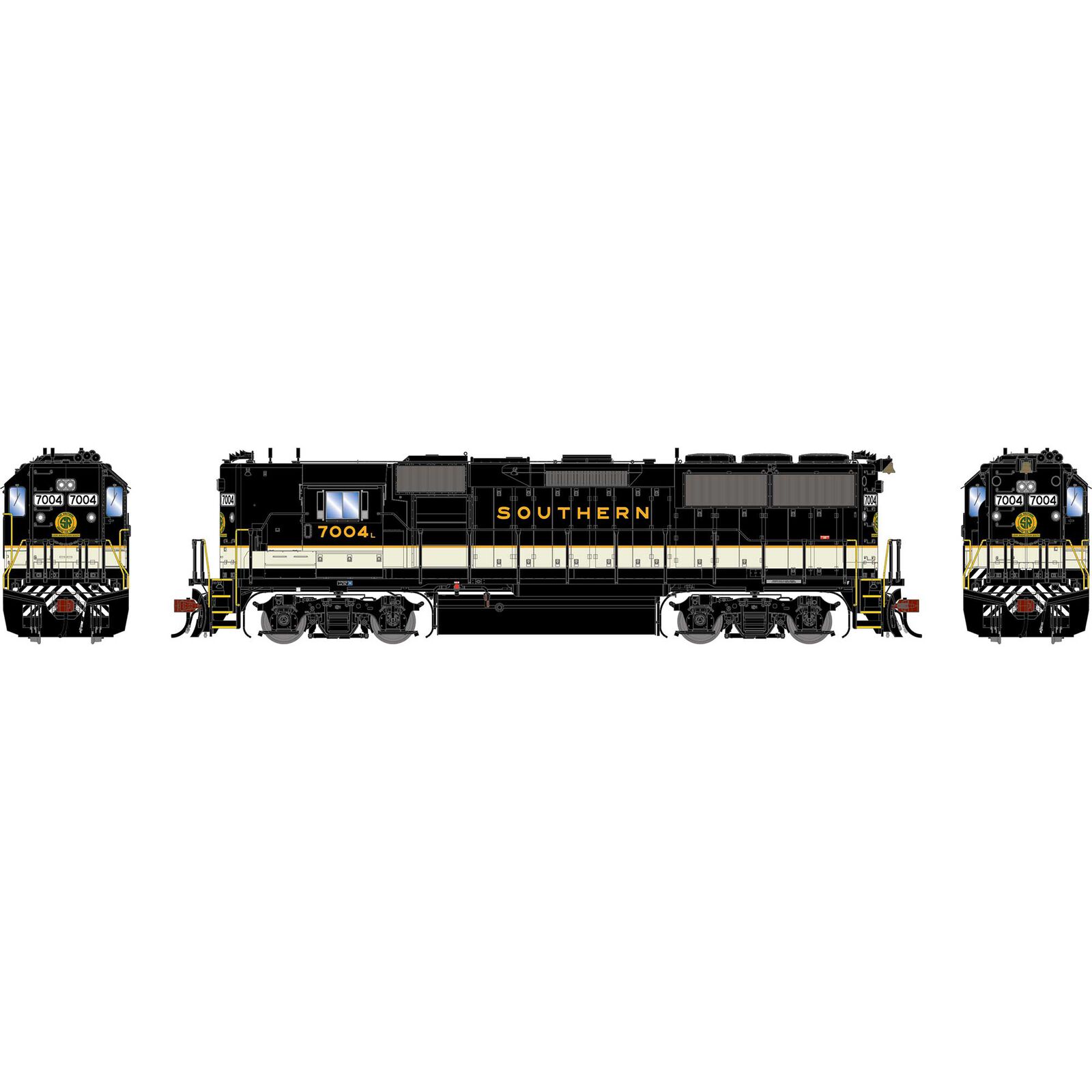HO GEN GP50 PH I Locomotive w/DCC & Sound, SOU #7004