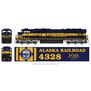 (N) SD70MAC Alaska Railroad (100 Year Anniversary Paint Scheme) #4328