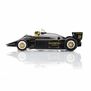 HO 1985 Lotus 97T #12 F1 Mega G+ Slot Car, Black/Gold