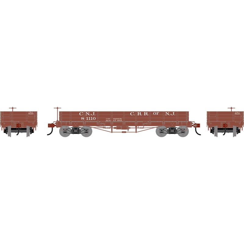 HO ATH 36' Low Side Gondola w/ Drop Gates, CNJ #81110