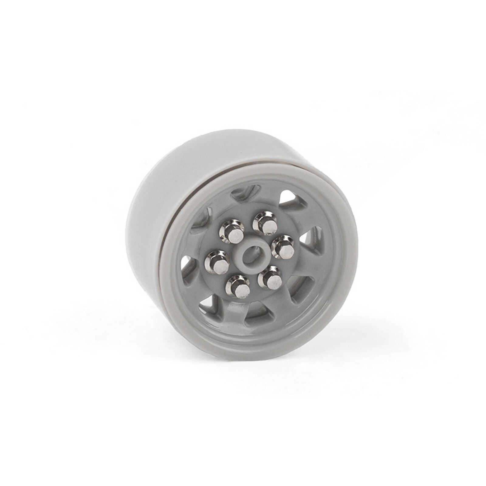 OEM Plastic 0.7" Beadlock Wheels, Grey (2)