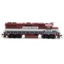 HO GP38-2 Locomotive with DCC & Sound, EMD Lease #825