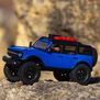 1/24 SCX24 2021 Ford Bronco 4X4 RTR Brushed Rock Crawler (Battery & Charger Included), Blue