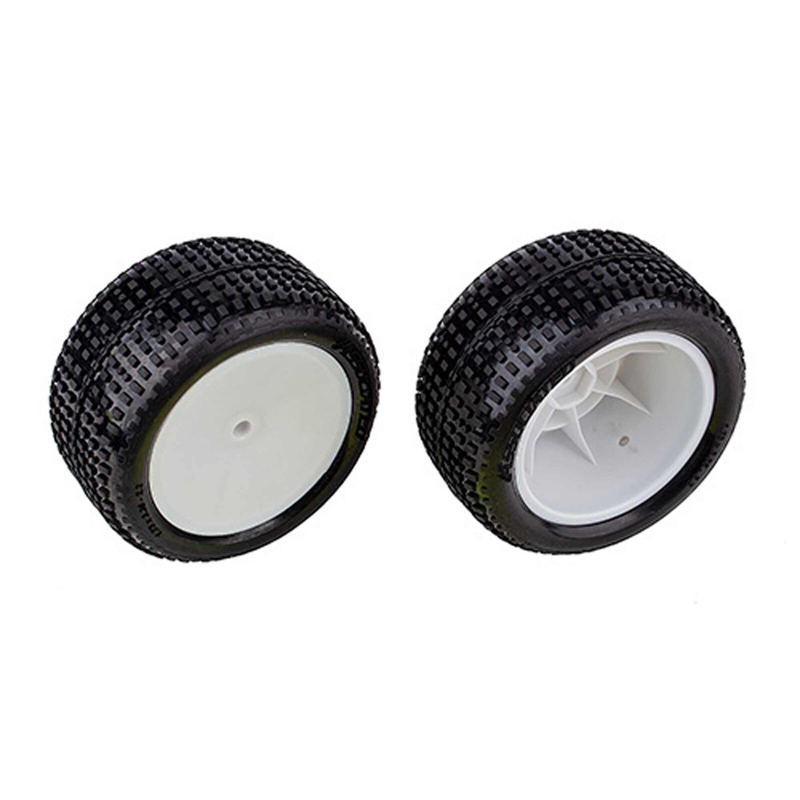 Pre-Mounted Rear Wheels and Tires, 1/10 Team Associated RB10