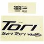 Decals, Tori 2M EP Sailplane