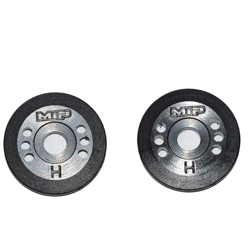 Bypass1&trade; Tapered Hi-Flow Pistons, 10-Hole x Blank, 1/8th Scale (2)