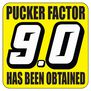Pucker Factor Sticker