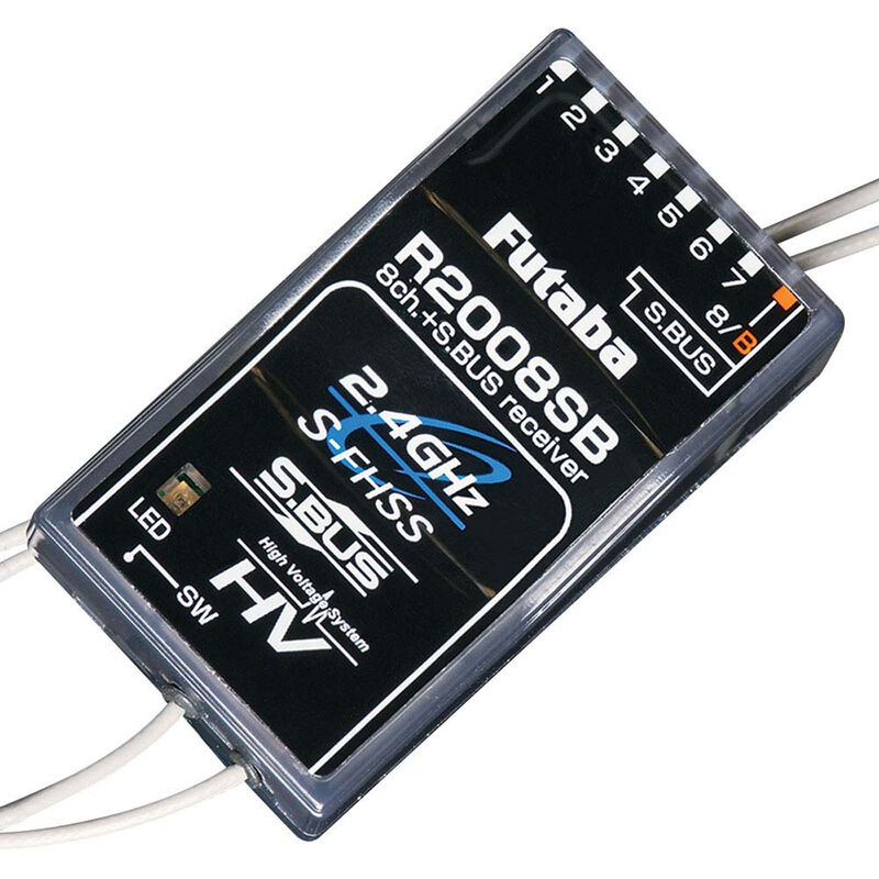 R2008SB S.Bus 8-Channel S-FHSS Receiver