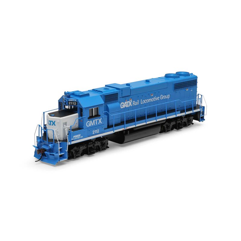 HO GP38-2 Locomotive, Sound-Ready with Speaker, GMTX #2112