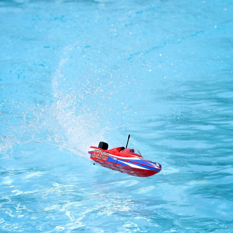 Lucas Oil 17" Power Boat Racer Self-Righting Deep-V RTR