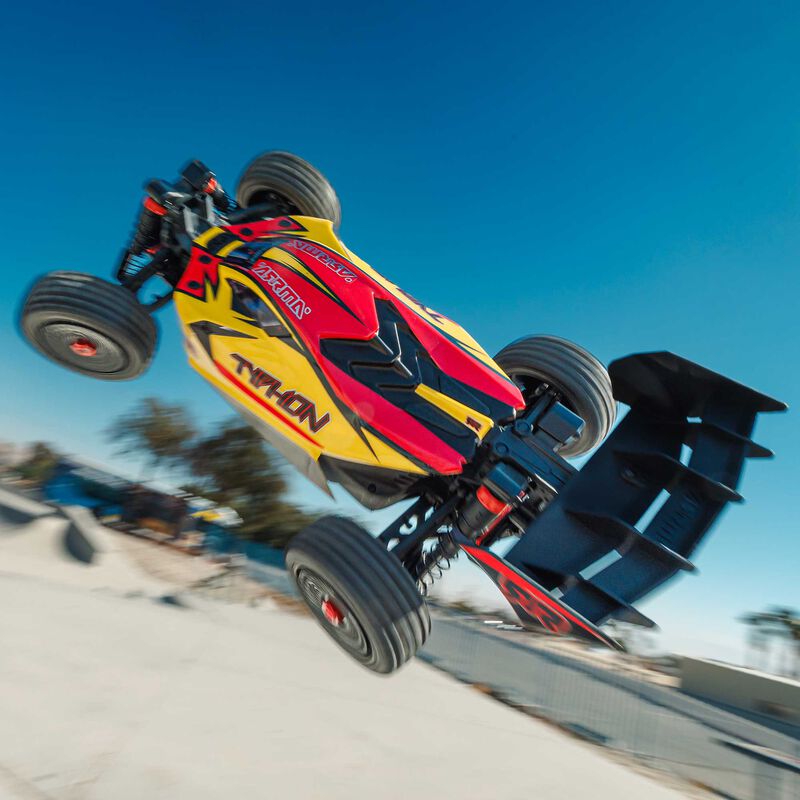 1/8 TYPHON MEGA 665 4X4 RTR Brushed Buggy, Yellow