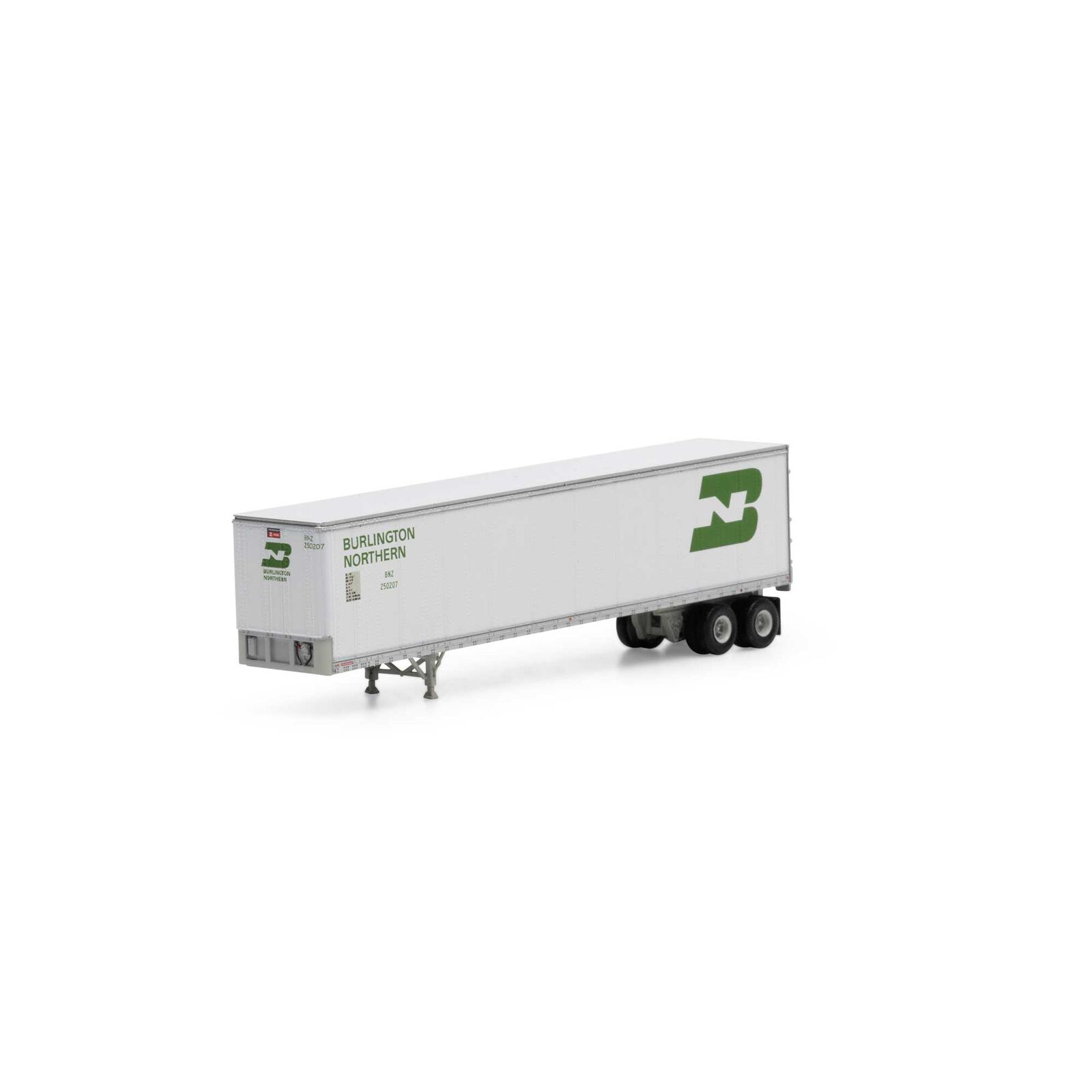 N 45' Fruehauf Z-Van Trailer, BNZ #250207