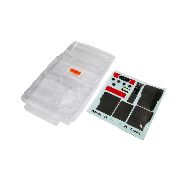 Clear Interior, Jeep JLU: SCX10 III