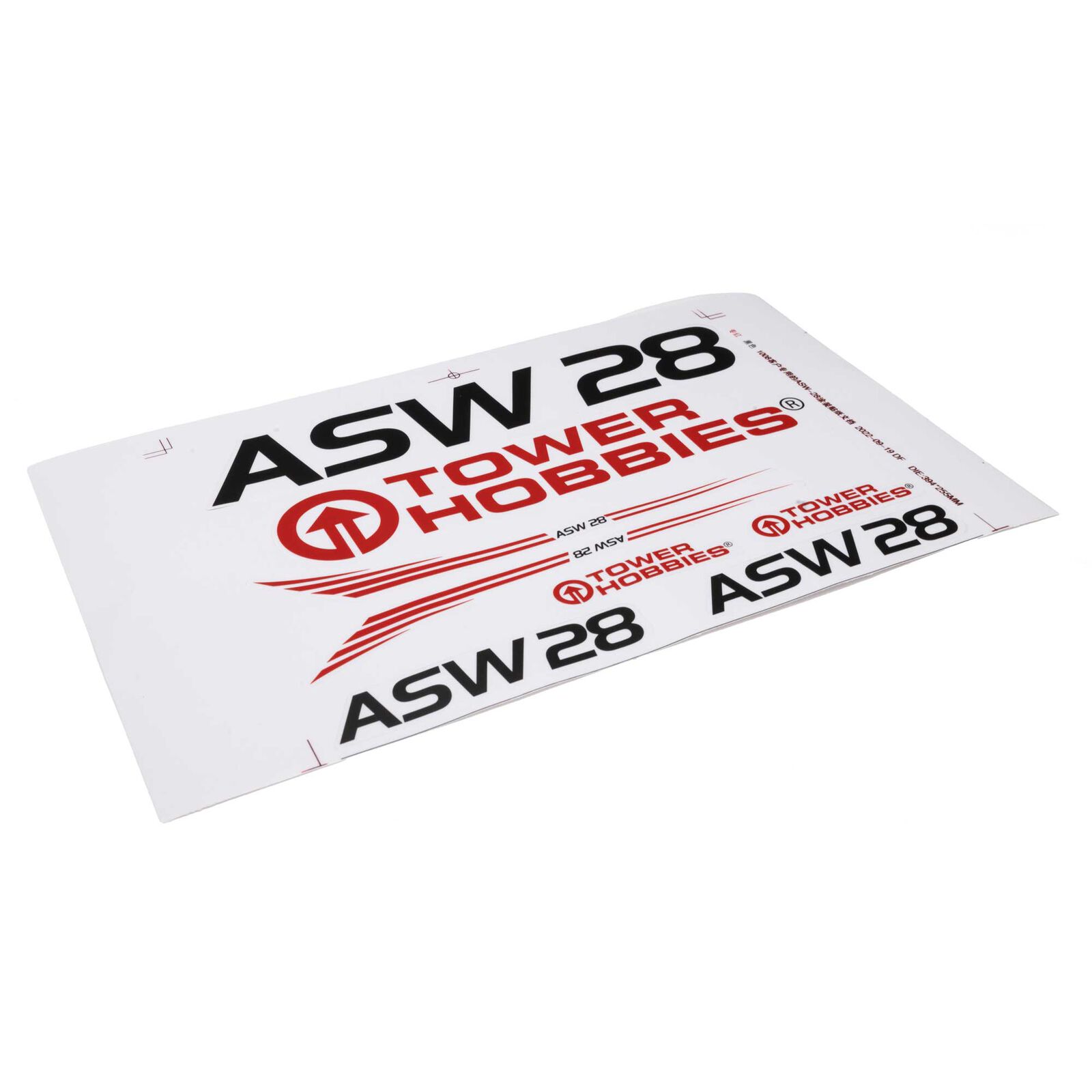 Decal Set: ASW 28 2.0m