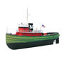1/24 Carol Moran Tug Boat Kit, 50"