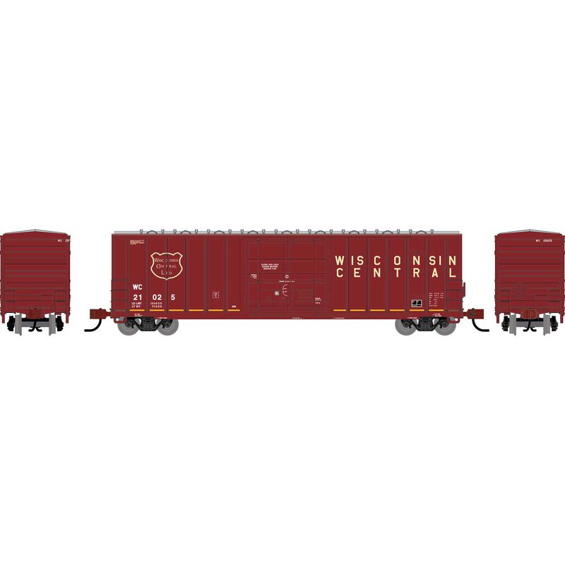 N ATH 50' FMC 5327 12' Plug Door Box Car, WC #21025