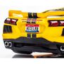 HO Chevy Corvette C8 Mega G+ Slot Car, Accelerated Yellow