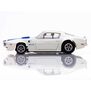 HO 1970 TransAm Firebird Mega G+ Slot Car, White & Blue