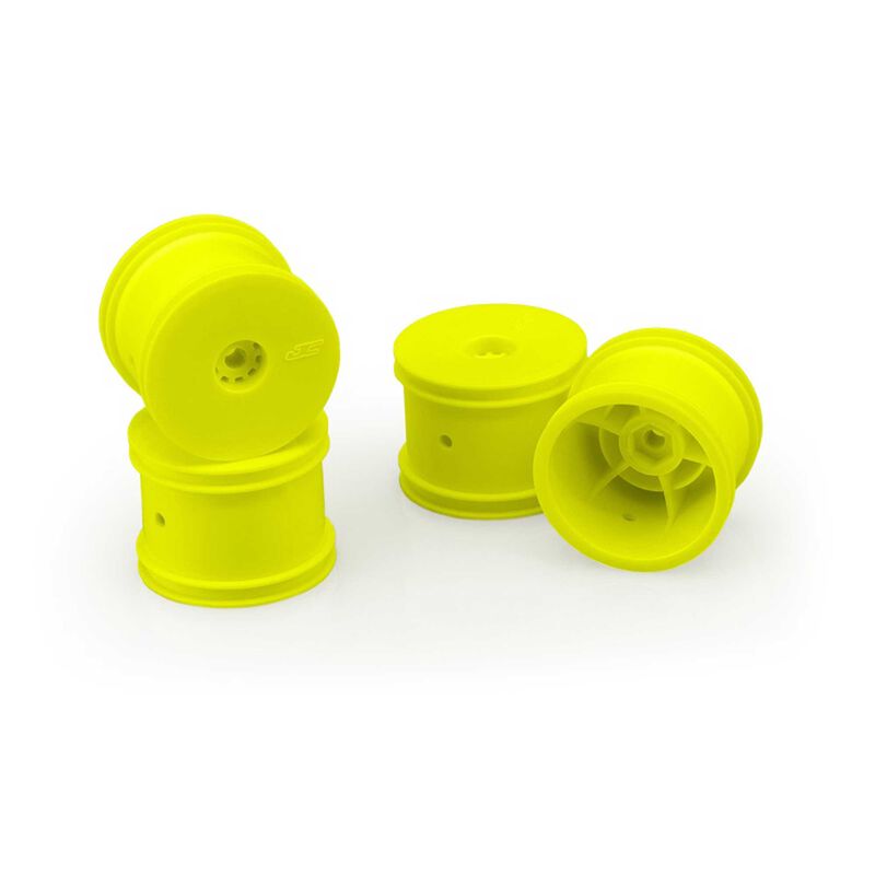 Mono Losi Mini-T 2.0 Wheel, Yellow (4)
