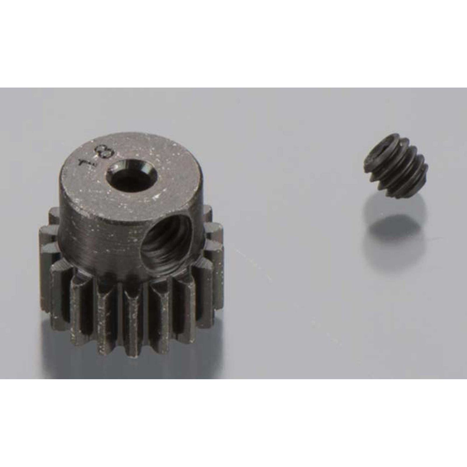 Hard Blackened Steel Mini Pinion 2mm, .5 Mod 18T