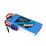 7.4V 2800mAh 2S Receiver LiPo Battery: EC3, JR