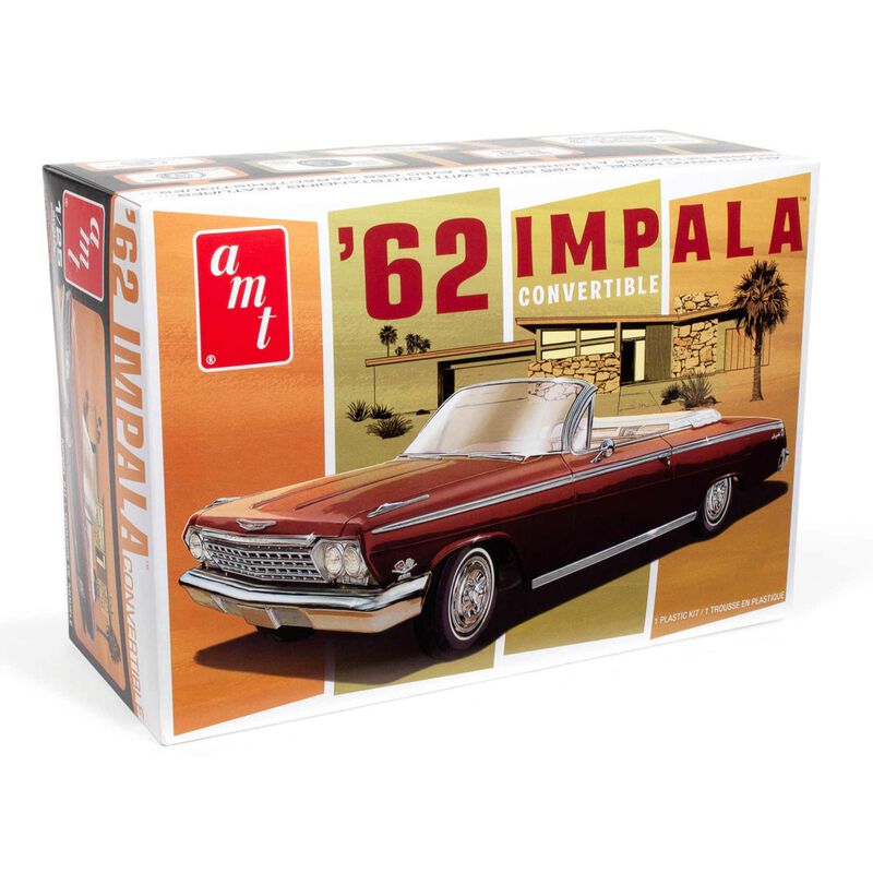 1/25 1962 Chevy Impala Convertible Model Kit