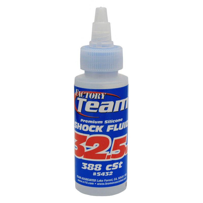 Factory Team Silicone Shock Fluid, 32.5Wt (388 cSt) 2oz