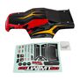 1/10 Rival MT10 V2 Monster Truck Body, Red/ Yellow