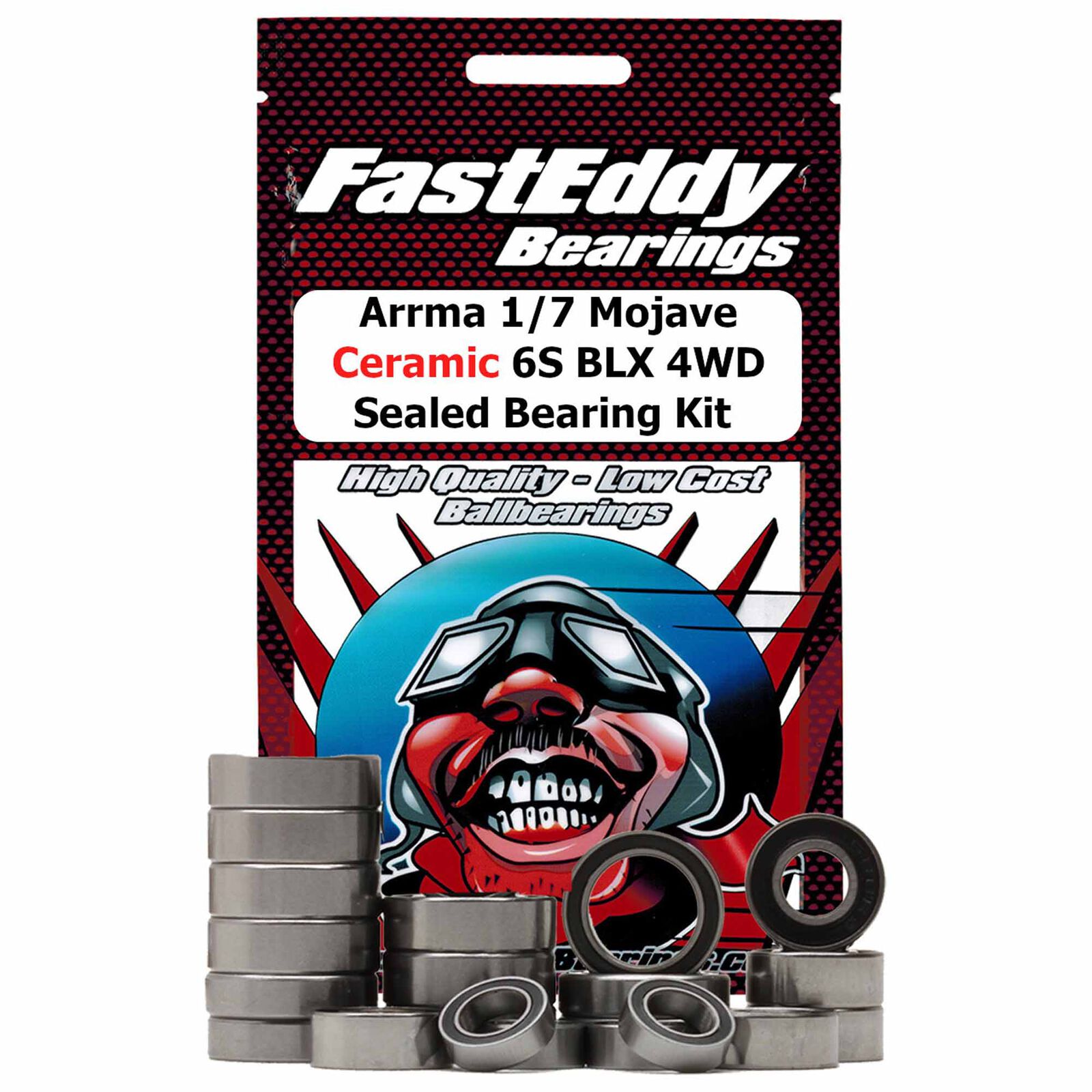 ARRMA 1/7 Mojave 6S BLX 4WD Ceramic Sealed Bearing Kit