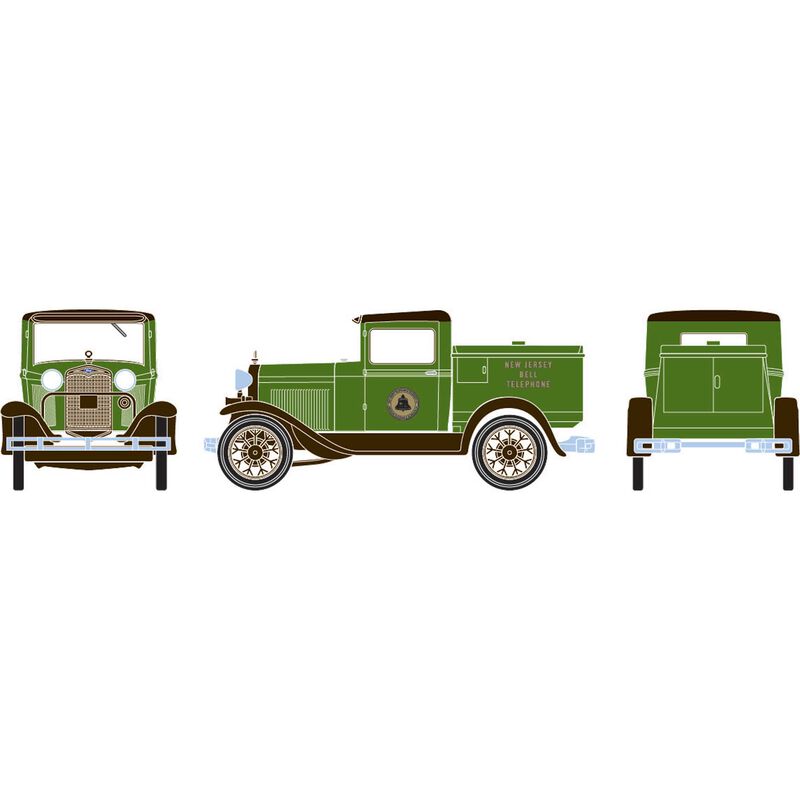 HO RTR Model A Telephone Truck, NJ Bell