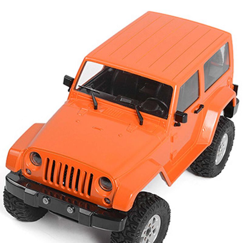 1/18 Gelande II 4WD with Black Rock Body Set RTR, Orange
