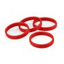 RM2 Red Hot Tire Bands, Red (4)