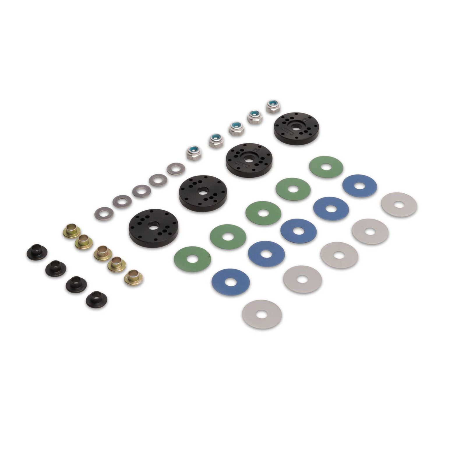 Bypass1 Hi-Flow Pistons, 8-Hole x 1.2mm, 1/8th Kit