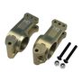 Rear Aluminum Heavy Duty Hub Set, 1/6 Losi Super Lasernut