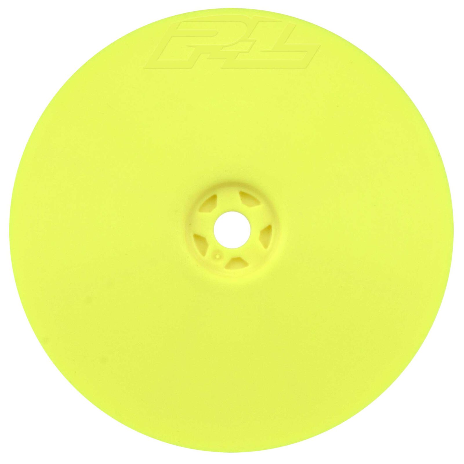 1/10 Velocity 4WD Front 2.2" 12mm Buggy Wheels (2) Yellow: 22X-4, XB4
