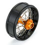 1/4 Pro-Spec Aluminum V2 Bead Rear Wheel Black/Gold (1): Promoto-SM
