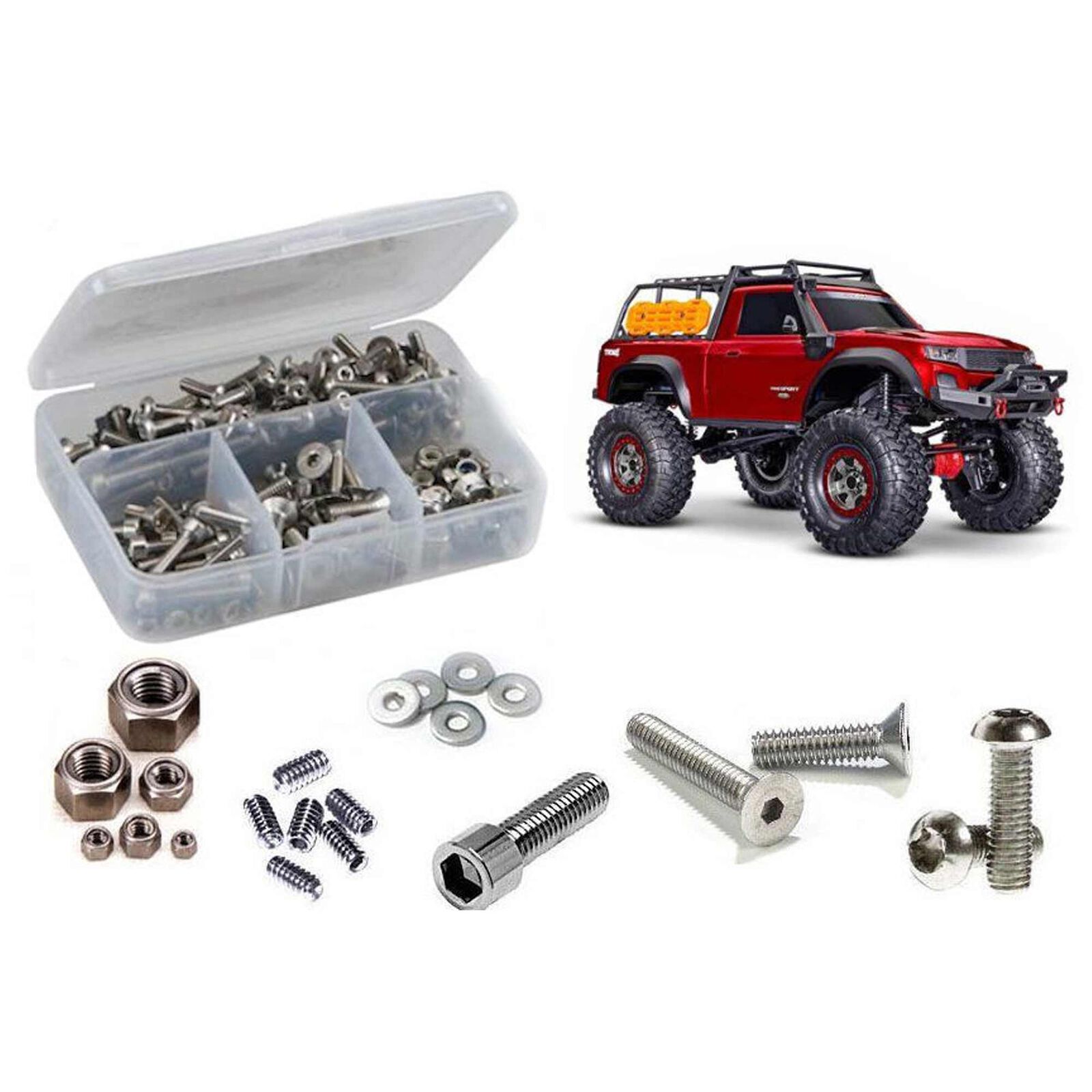 Traxxas TRX-4 Sport High Trail (#82044-4) Stainless Steel Screw Kit